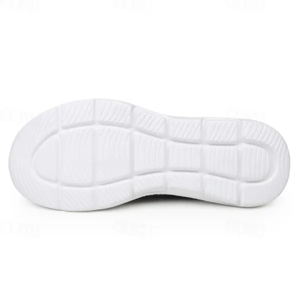 Men's Clogs & Mules Plus Size Comfort Shoes Business Casual Daily Tissage Volant Breathable Comfortable Loafer Dark Grey Black Blue Spring Fall