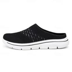 Men's Clogs & Mules Plus Size Comfort Shoes Business Casual Daily Tissage Volant Breathable Comfortable Loafer Dark Grey Black Blue Spring Fall