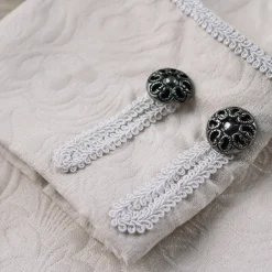 Men's Coat Cosplay Costumes Theme Party Cosplay with Pockets Spring Fall Solid Color Artistic / Retro Punk Fashion Stand Collar Long Black White Blue Jacket