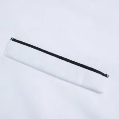 Men's Collarless Golf Shirts Banded Collar Shirt Work Business Stand Collar Mandarin Collar Short Sleeve Fashion Basic Solid Color Plain Button Summer Regular Fit Navy Black White Burgundy Collarless