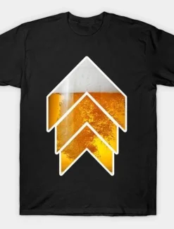 Men's Color Block 3D Beer Shirt T Shirt Short Sleeve T shirt Round Neck Shirt Basic Going out Weekend Oktoberfest Light Yellow Black White Clothing Apparel Plus Size S M L XL 2XL 3XL S