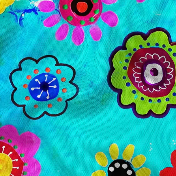 Men's Colorful Flower / Floral Swim Trunks Swim Shorts Board Shorts Mid Waist Hawaiian Casual Holiday Beach Drawstring with Mesh lining Elastic Waist Designer Clothing Apparel