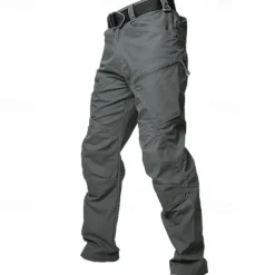 Men's Combat Pants Cargo Pants Hiking Pants Trousers Military Outdoor Regular Fit Windproof Breathable Quick Dry Pants / Trousers Black Army Green Hunting Climbing Camping / Hiking / Caving S M L XL