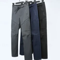 Men's Combat Pants Cargo Pants Tactical Pants Military Winter Outdoor Regular Fit Waterproof Breathable Quick Dry Pants / Trousers Dark Grey Black Hunting Climbing Camping / Hiking / Caving S M L XL