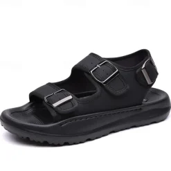 Men's Comfortable Casual Sandals with Double Buckle Design – Stylish Adjustable Outdoor Footwear for Summer and Vacation