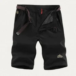 Men's Convertible Zip Off Pants Hiking Pants Trousers Summer Outdoor Waterproof Breathable Quick Dry Multi Pockets Pants / Trousers Bottoms Elastic Waist Army Green Khaki Camping / Hiking Fishing