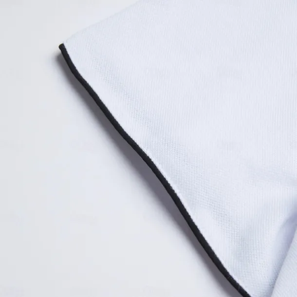 Men's Cotton Blend Polo Shirt Golf Shirt Street Casual Stand Collar Banded Collar Short Sleeve Fashion Basic Plain Classic Summer Regular Fit Navy Black White Red Cotton Blend Polo Shirt