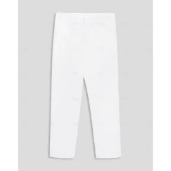 Men's Cotton Linen Pants Solid Color Full Length Wedding Party Outdoor Elegant Vacation Black White Micro-elastic