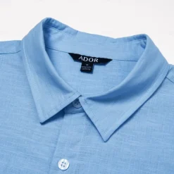 Men's Cotton Linen Shirt Palm Tree Outdoor Vacation White Blue Long Sleeve Turndown Summer Spring Clothing Apparel