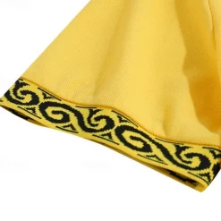 Men's Cotton Polo Shirt Golf Shirt Casual Sports Ribbed Polo Collar Short Sleeve Fashion Basic Color Block Patchwork Embroidered Summer Regular Fit Black White Yellow Gray Cotton Polo Shirt