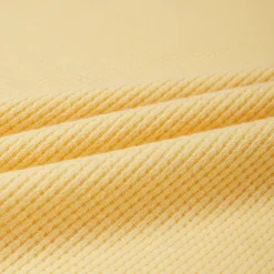 Men's Cotton Waffle Polo Shirts Golf Shirt Casual Holiday Lapel Ribbed Polo Collar Short Sleeve Fashion Basic Plain Buttons Soft Summer Spring Regular Fit White Yellow Green Gray Waffle Polo