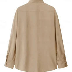 Men's Cowboy Shirt Western Shirt Cowboy Shirt Long Sleeve Vintage Western Style Outdoor Work Casual Daily Fall & Winter Turndown Buttons Print Brown