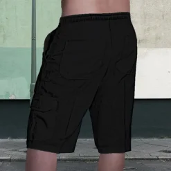 Men's Cross Halloween Costumes Shorts Mid Waist Vacation Fashion Streetwear Outdoor Casual Holiday Side Pockets Drawstring Designer Clothing Apparel