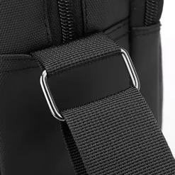 Men's Crossbody Bag Messenger Bag Oxford Cloth Daily Holiday Zipper Large Capacity Multi Carry Solid Color Black Blue Green