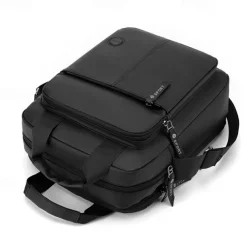 Men's Crossbody Bag Messenger Bag Oxford Cloth Daily Holiday Zipper Large Capacity Multi Carry Solid Color Black Blue Green