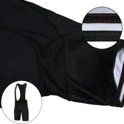 Men's Cycling Bib Shorts 3D Padded Shorts Bike Shorts Bottoms Semi-Form Fit Mountain Bike MTB Road Bike Cycling Sports Breathable Quick Dry Moisture Wicking Comfortable Black Yellow Lycra Clothing