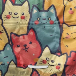 Men's Cycling Jersey Cat Short Sleeve Bike Tee Tshirt Jersey with 3 Rear Pockets Mountain Bike MTB Quick Dry Anatomic Design Wicking Breathable Sports Navy Blue Royal Blue Blue Clothing Apparel