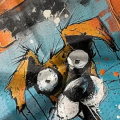 Men's Cycling Jersey Dog Short Sleeve Bike Tee Tshirt Jersey with 3 Rear Pockets Mountain Bike MTB Quick Dry Anatomic Design Wicking Breathable Sports Blue Clothing Apparel