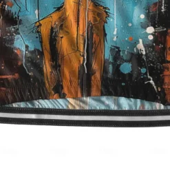 Men's Cycling Jersey Dog Short Sleeve Bike Tee Tshirt Jersey with 3 Rear Pockets Mountain Bike MTB Quick Dry Anatomic Design Wicking Breathable Sports Blue Clothing Apparel