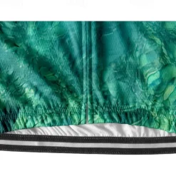 Men's Cycling Jersey Gradient Camo / Camouflage Short Sleeve Bike Tee Tshirt Jersey with 3 Rear Pockets Mountain Bike MTB Quick Dry Anatomic Design Wicking Breathable Sports Black Blue Green Clothing