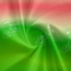 Men's Cycling Jersey Gradient Short Sleeve Bike Tee Tshirt Jersey with 3 Rear Pockets Mountain Bike MTB Quick Dry Anatomic Design Wicking Breathable Sports Blue Purple Green Clothing Apparel