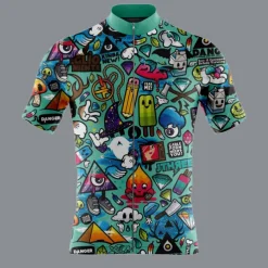 Men's Cycling Jersey Graphic Funny Short Sleeve Bike Jersey Top with 3 Rear Pockets Mountain Bike MTB Road Bike Cycling Quick Dry Reflective Strips Back Pocket Moisture Wicking Sports Blue Orange