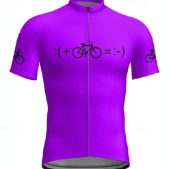 Men's Cycling Jersey Graphic Short Sleeve Bike Tee Tshirt Jersey with 3 Rear Pockets Mountain Bike MTB Quick Dry Anatomic Design Wicking Breathable Sports Yellow Red Blue Clothing Apparel