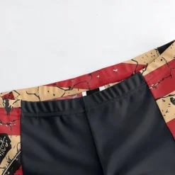 Men's Cycling Jersey Graphic Short Sleeve Bike Tee Tshirt Jersey with 3 Rear Pockets Mountain Bike MTB Quick Dry Anatomic Design Wicking Breathable Sports Red Clothing Apparel