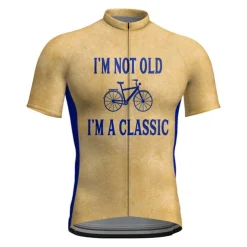 Men's Cycling Jersey Letter & Number Funny Short Sleeve Bike Tee Tshirt Jersey Top with 3 Rear Pockets Mountain Bike MTB Road Bike Cycling Quick Dry Reflective Strips Back Pocket Moisture Wicking