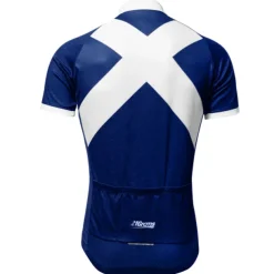 Men's Cycling Jersey Patterned Italy National Flag Short Sleeve Bike Jersey Top with 3 Rear Pockets Mountain Bike MTB Road Bike Cycling UV Resistant Quick Dry Back Pocket Sweat-Wicking Sports White