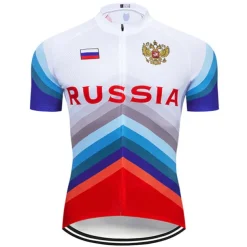 Men's Cycling Jersey Patterned Italy National Flag Short Sleeve Bike Jersey Top with 3 Rear Pockets Mountain Bike MTB Road Bike Cycling UV Resistant Quick Dry Back Pocket Sweat-Wicking Sports White