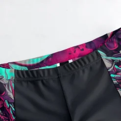 Men's Cycling Jersey Skull Short Sleeve Bike Tee Tshirt Jersey with 3 Rear Pockets Mountain Bike MTB Quick Dry Anatomic Design Wicking Breathable Sports Dark Purple Blue Purple Clothing Apparel