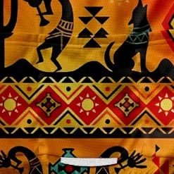 Men's Cycling Jersey Vintage Short Sleeve Bike Tee Tshirt Jersey with 3 Rear Pockets Mountain Bike MTB Quick Dry Anatomic Design Wicking Breathable Sports Yellow Clothing Apparel