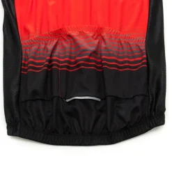 Men's Cycling Jersey with Bib Shorts Short Sleeve Mountain Bike MTB Road Bike Cycling Red Green Stripes Bike Clothing Suit 3D Pad Breathable Quick Dry Back Pocket Polyester Spandex Sports Stripes