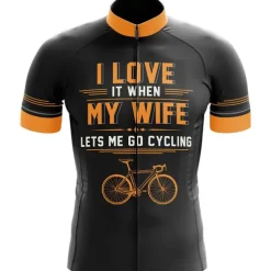 Men's Cycling Jersey with Bib Shorts Graphic Letter & Number Funny Short Sleeve Bike Clothing Suit with 3 Rear Pockets Mountain Bike MTB Road Bike Cycling 3D Pad Quick Dry Soft Back Pocket Sports