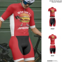 Men's Cycling Jersey with Shorts Cartoon Short Sleeve Bike Clothing Suit with 3 Rear Pockets Mountain Bike MTB Road Bike Cycling Front Zipper Sweat wicking Comfortable Breathable Sports White Yellow