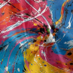 Men's Cycling Jersey with Shorts Graffiti Short Sleeve Bike Clothing Suit with 3 Rear Pockets Mountain Bike MTB Road Bike Cycling Front Zipper Sweat wicking Comfortable Breathable Sports Yellow Cream