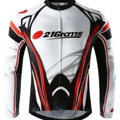 Men's Cycling Jersey with Tights Long Sleeve Mountain Bike MTB Road Bike Cycling Winter White Blue Sky Blue Bike Clothing Suit 3D Pad Breathable Quick Dry Back Pocket Polyester Spandex Sports