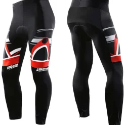 Men's Cycling Jersey with Tights Long Sleeve Mountain Bike MTB Road Bike Cycling Winter White Blue Sky Blue Bike Clothing Suit 3D Pad Breathable Quick Dry Back Pocket Polyester Spandex Sports