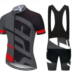 Men's Cycling Jersey with Bib Shorts Short Sleeve Mountain Bike MTB Road Bike Cycling White Yellow Green Bike Clothing Suit 3D Pad Breathable Quick Dry Back Pocket Polyester Spandex Sports Letter