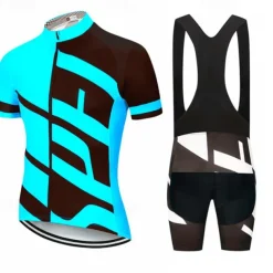 Men's Cycling Jersey with Bib Shorts Short Sleeve Mountain Bike MTB Road Bike Cycling White Yellow Green Bike Clothing Suit 3D Pad Breathable Quick Dry Back Pocket Polyester Spandex Sports Letter