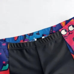 Men's Cycling Jersey with Shorts Cat Short Sleeve Bike Clothing Suit with 3 Rear Pockets Mountain Bike MTB Road Bike Cycling Front Zipper Sweat wicking Comfortable Breathable Sports Black Navy Blue