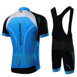 Men's Cycling Jersey with Bib Shorts Short Sleeve Mountain Bike MTB Road Bike Cycling Fall Yellow Light Green Red Bike Clothing Suit Breathable Quick Dry Back Pocket Lycra Sports Patterned Clothing