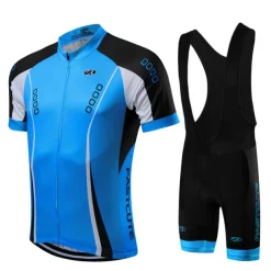 Men's Cycling Jersey with Bib Shorts Short Sleeve Mountain Bike MTB Road Bike Cycling Fall Yellow Light Green Red Bike Clothing Suit Breathable Quick Dry Back Pocket Lycra Sports Patterned Clothing