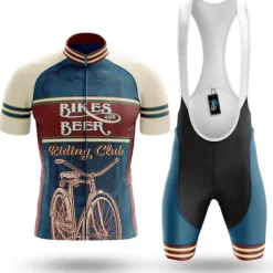 Men's Cycling Jersey with Bib Shorts Short Sleeve Mountain Bike MTB Road Bike Cycling Black Red Royal Blue Graphic Bike Clothing Suit 3D Pad Breathable Quick Dry Back Pocket Polyester Spandex Sports