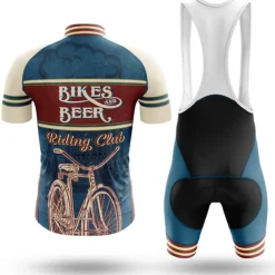 Men's Cycling Jersey with Bib Shorts Short Sleeve Mountain Bike MTB Road Bike Cycling Black Red Royal Blue Graphic Bike Clothing Suit 3D Pad Breathable Quick Dry Back Pocket Polyester Spandex Sports