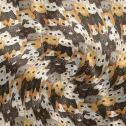 Men's Cycling Jersey with Shorts Cat Short Sleeve Bike Clothing Suit with 3 Rear Pockets Mountain Bike MTB Road Bike Cycling Front Zipper Sweat wicking Comfortable Breathable Sports Black Yellow Dark