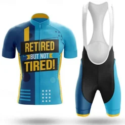 Men's Cycling Jersey with Bib Shorts Cycling Padded Shorts Graphic Short Sleeve Bike Jersey Padded Shorts / Chamois Clothing Suit with 3 Rear Pockets Mountain Bike MTB Road Bike Cycling Sweat wicking