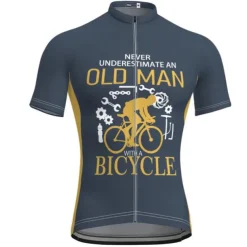 Men's Cycling Jersey with Bib Shorts Short Sleeve Mountain Bike MTB Road Bike Cycling Dark Navy Blue Gear Bike Clothing Suit 3D Pad Breathable Quick Dry Back Pocket Polyester Spandex Sports Letter