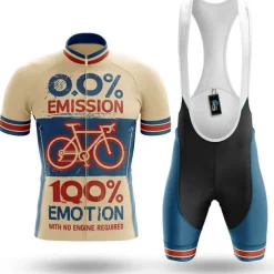 Men's Cycling Jersey with Bib Shorts Short Sleeve Mountain Bike MTB Road Bike Cycling Blue Sky Blue Khaki Graphic Bike Clothing Suit 3D Pad Breathable Quick Dry Back Pocket Polyester Spandex Sports